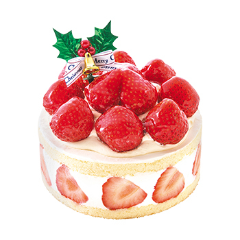 あまおう苺たっぷりの贅沢クリスマスショートケーキ | プレミアムケーキ | クリスマス | ケーキ・洋菓子 | 株式会社不二家