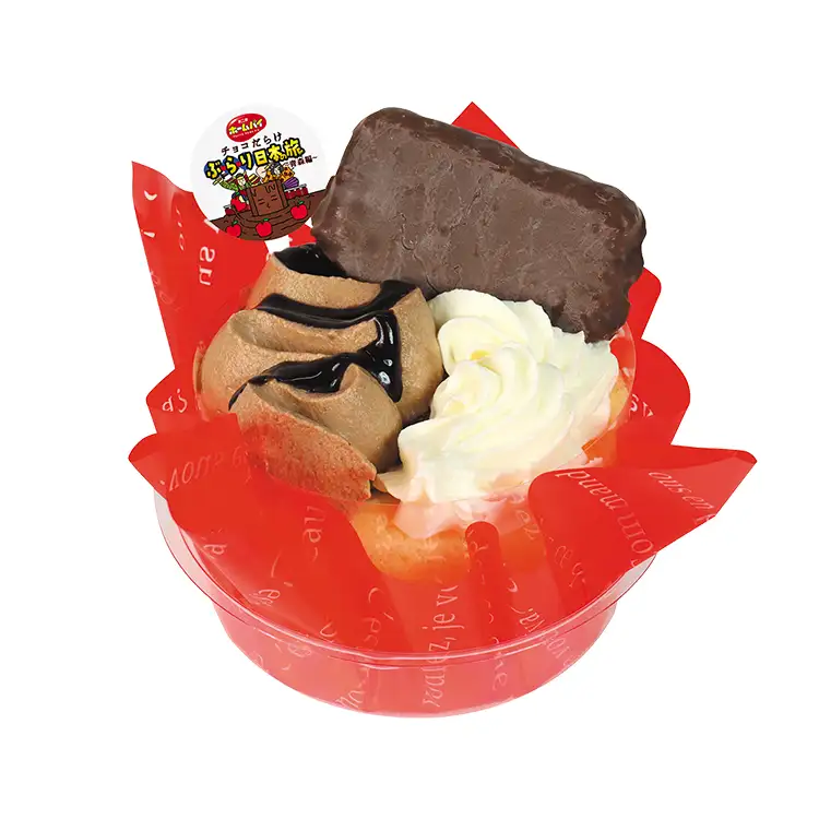 ホームパイチョコだらけケーキ（青森県産りんご）