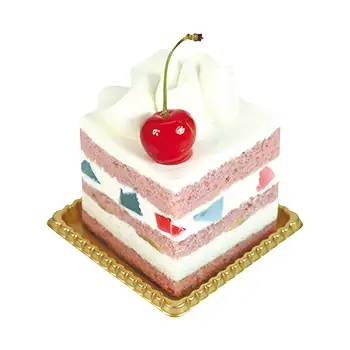ショートケーキ12の色物語 紫陽花色のショートケーキ