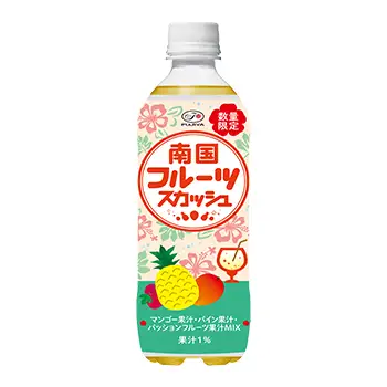 南国フルーツスカッシュ（500mlPET）